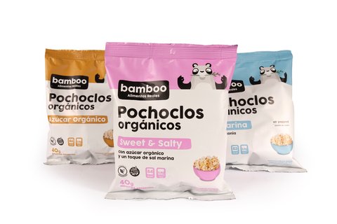 Pochoclos organicos bamboo 40g